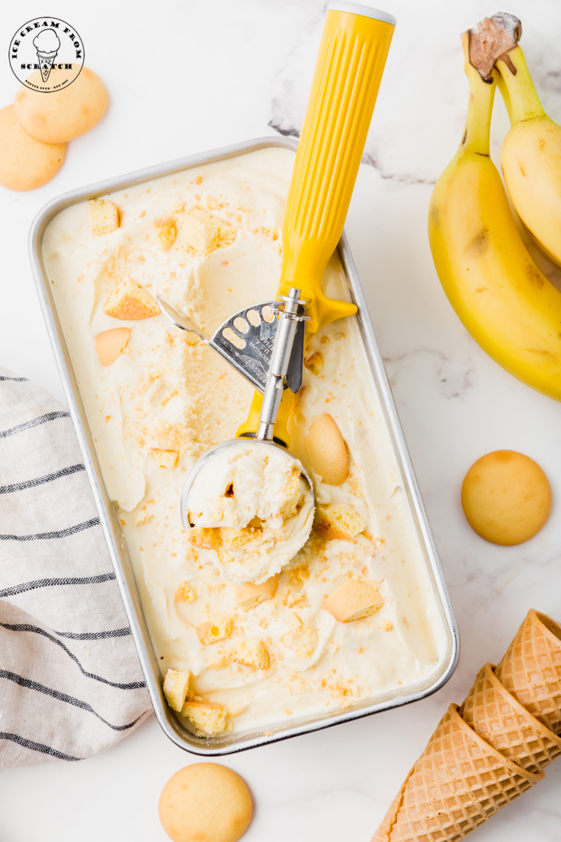 Homemade Banana Pudding Ice Cream: Southern Treat with Real Bananas